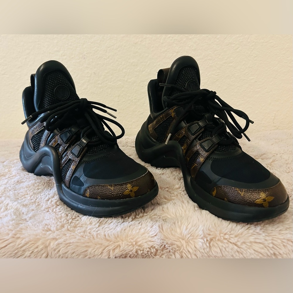 Louis Vuitton Archlight Sneakers - Brown & Black-Women’s Size EU 39